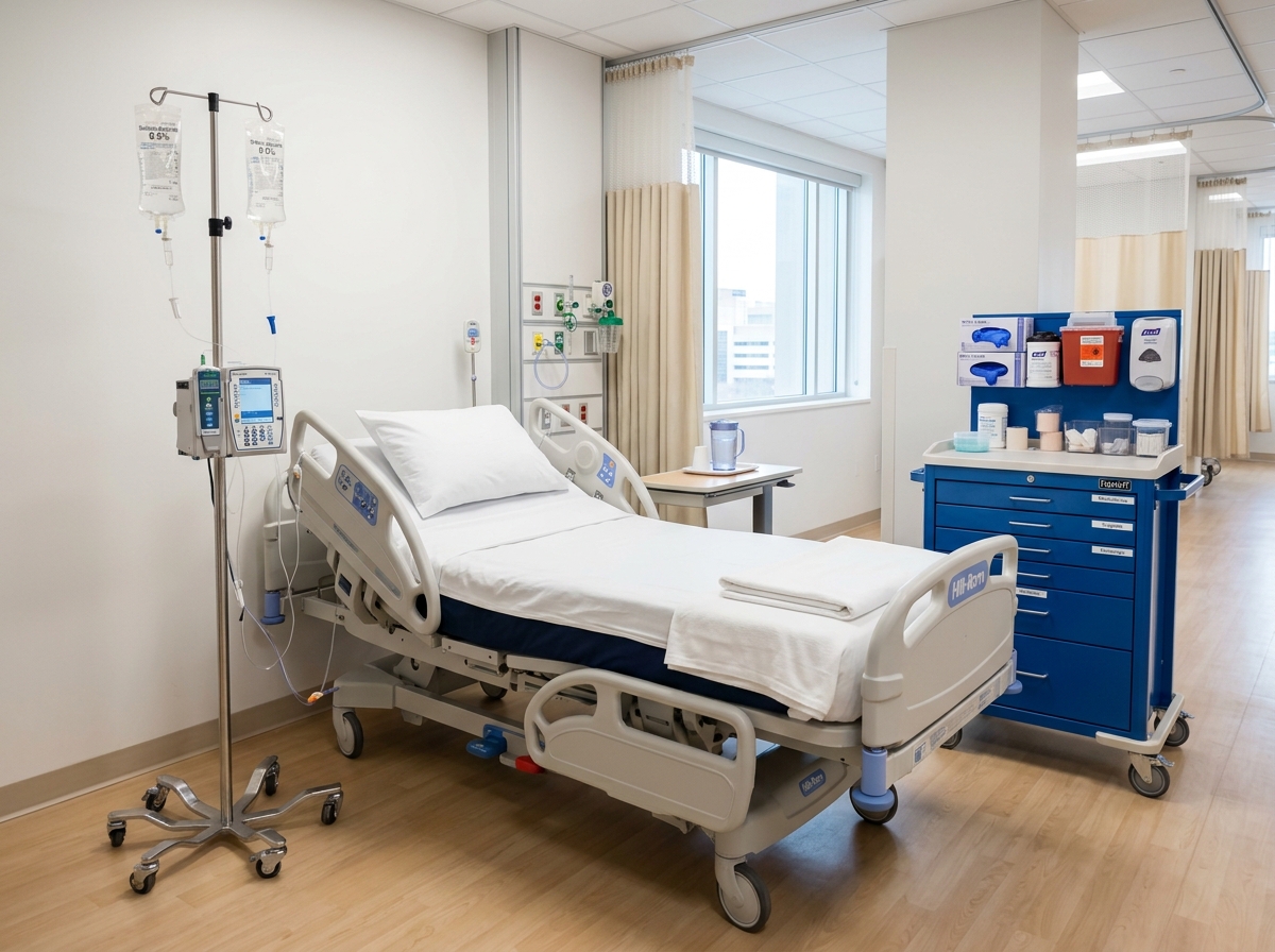 Nursing Care — hospital beds and patient care equipment